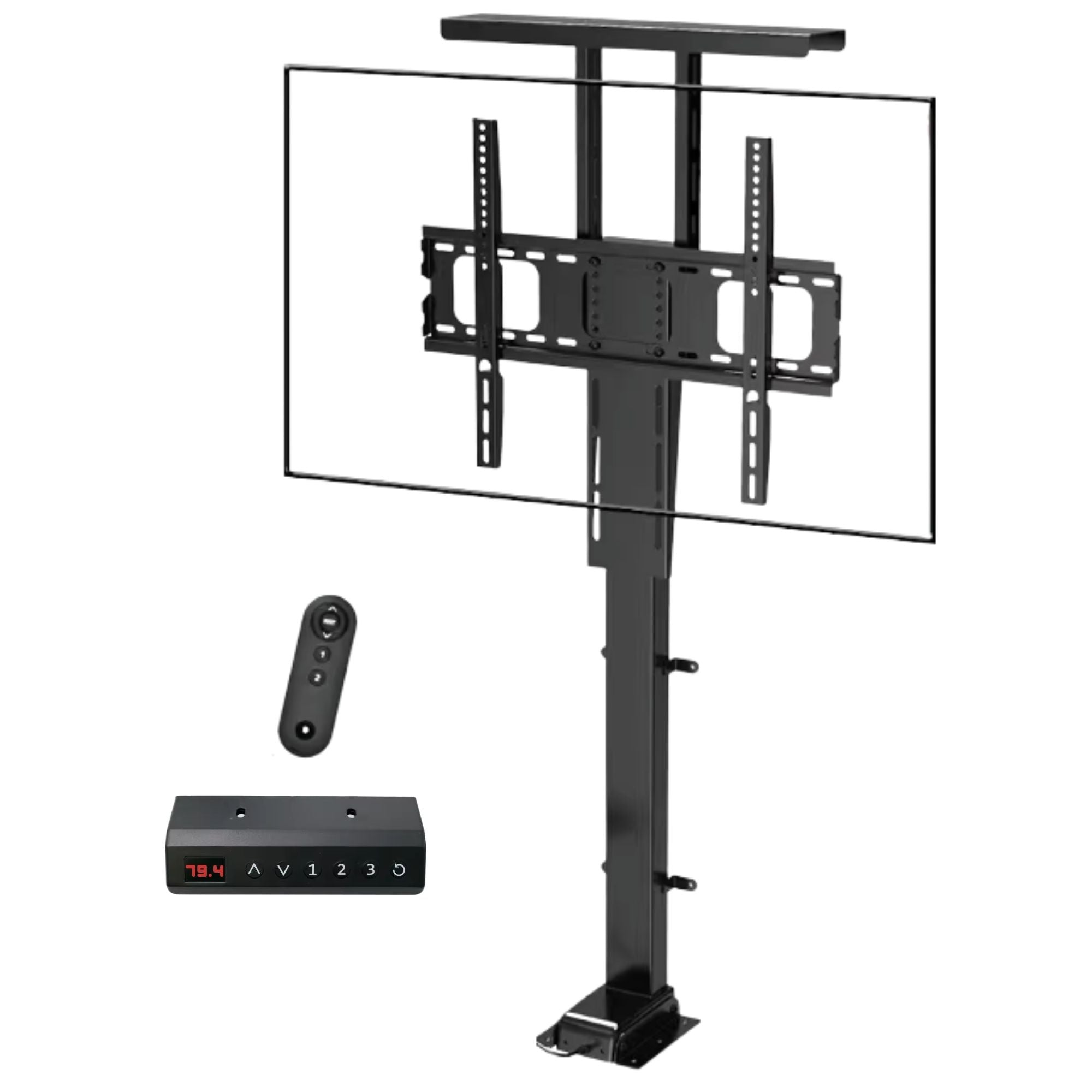 Gadget Wagon 32 - 80 inch Motorized TV Lift Stand for Cabinet Hidden free shipping