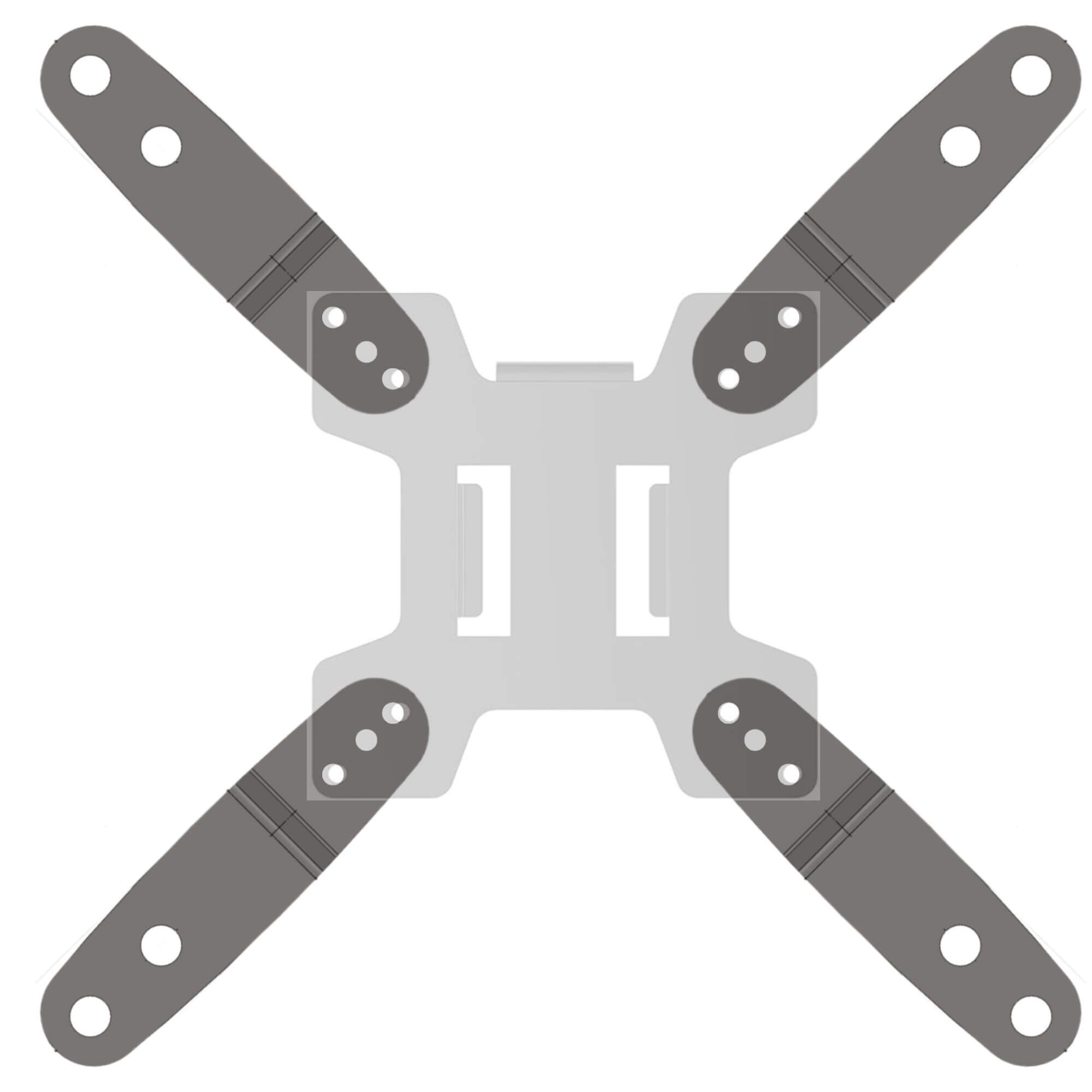 GADGET WAGON Mounting VESA Extender with Screw Kit for TV & Monitors 100x100 mm to 200X200 mm, 100x200 mm, 200x100 mm FREE SHIPPING