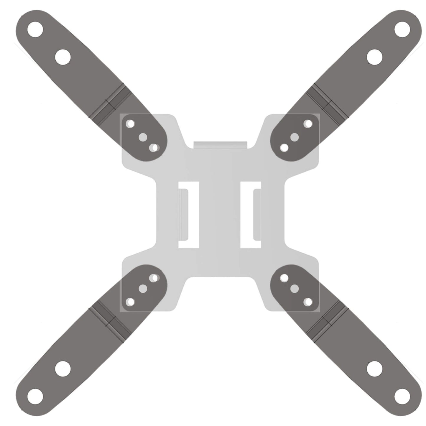 GADGET WAGON Mounting VESA Extender with Screw Kit for TV & Monitors 100x100 mm to 200X200 mm, 100x200 mm, 200x100 mm FREE SHIPPING