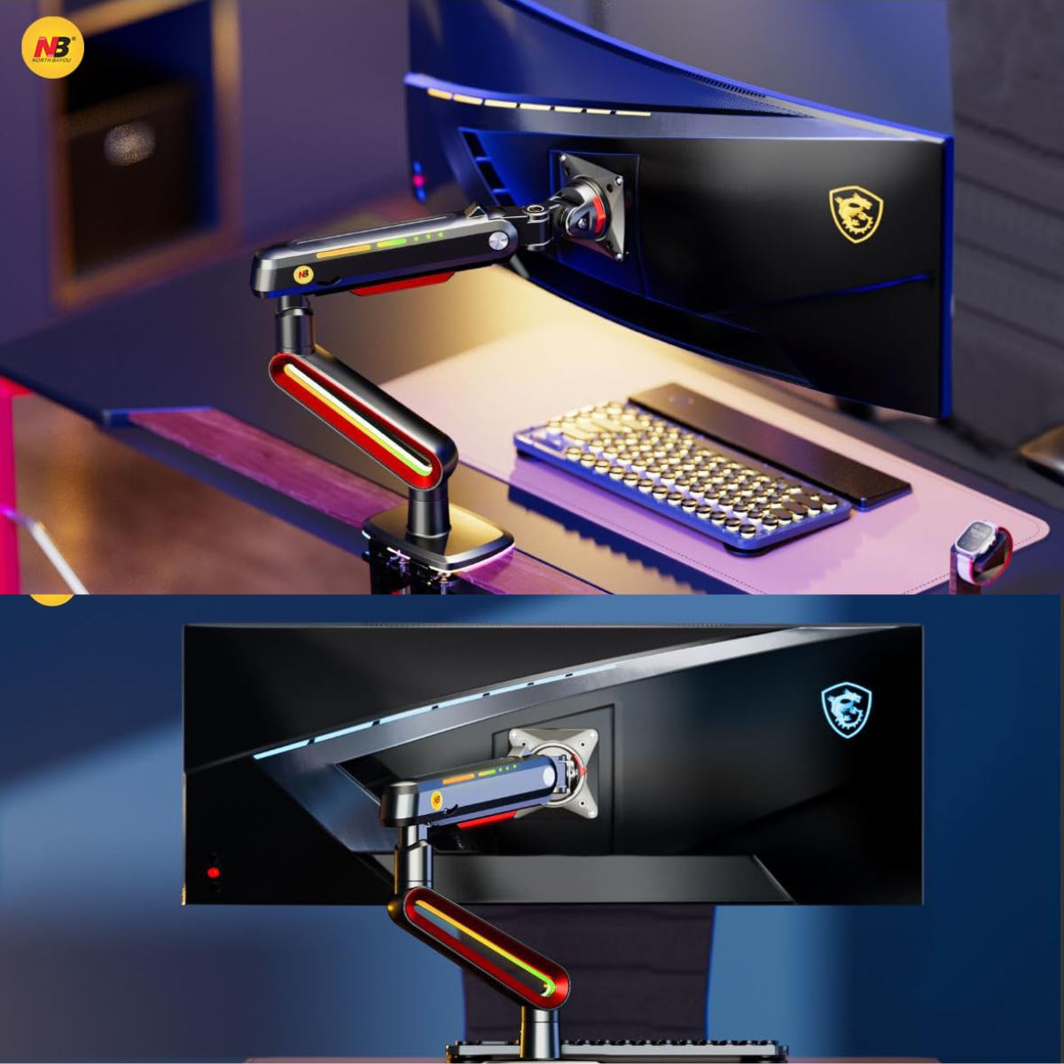 LED TV Motorised Tv Trolley Aluminium 75 85 Inches Interactive panel Cart NB TW85 FREE SHIPPING