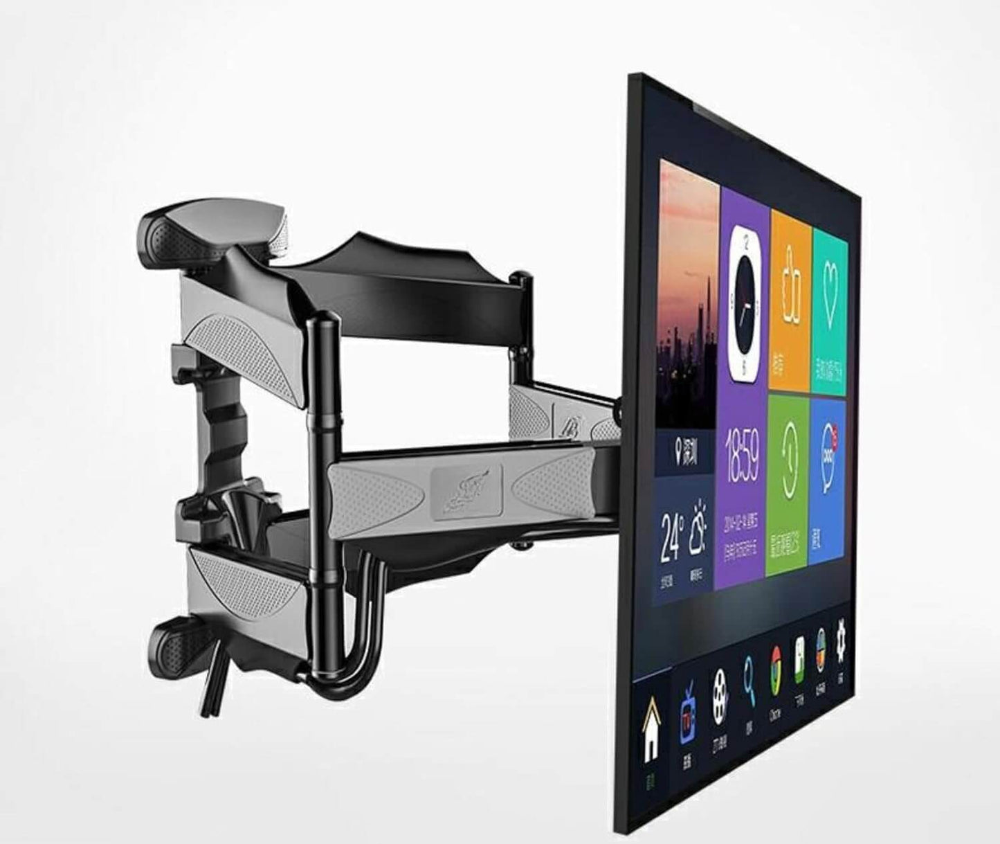 P5 TV Wall Mount Bracket | 40"-75" LCD & LED | 6 Swing Arm | Tilt & Swivel