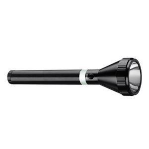 MR. LIGHT - LED TORCH RX6IN|Black, 27cm, 2.8Kms Long Range, 3000 mAh Li-Ion Rechargeable LED Aluminum Torchlight, free shipping