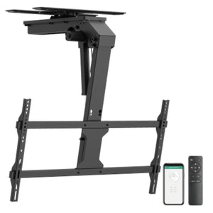 Large Smart Motorised TV Ceiling Mount with Swivel Design & Double Stud Installation Option PLB-M0748DS FREE SHIPPING