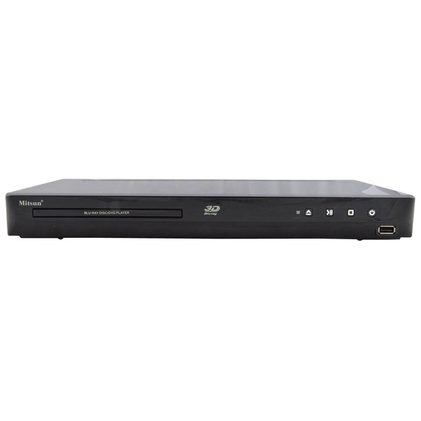 MITSUN Bluray DVD Player with DIVX/USB Port Hard Disk Support