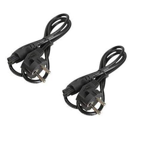 1.2 Meters Power Cord 3 pin for Laptop adapters, 4 feet, 3 Pin 6 Amps - GADGET WAGON CABLE_OR_ADAPTER