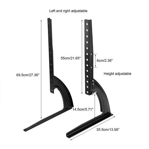 23 to 65 Inch LED TV Table Top Desk Stand with Mount | VESA Compatible | 45 kgs Weight Capacity - GADGET WAGON TV Wall & Ceiling Mounts