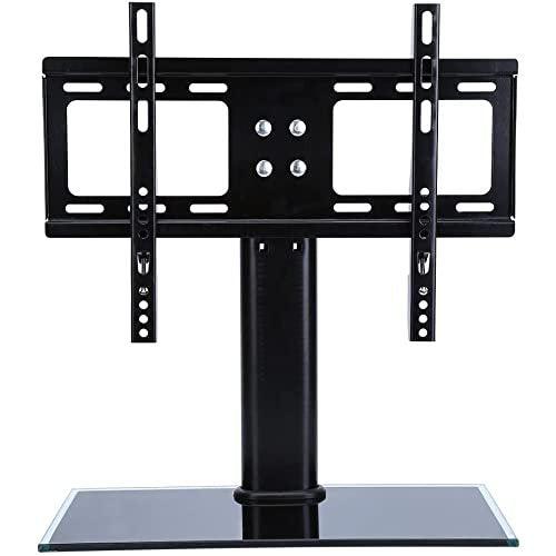 24 - 42" LED TV Table top Stand Base legs Bracket Desk Mount Universal - GADGET WAGON Desk Arm