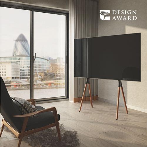 40 - 70 " EASEL STUDIO TV FLOOR STAND WITH FOUR LEGS FS12-46F-01 - GADGET WAGON Entertainment Centers & TV Stands