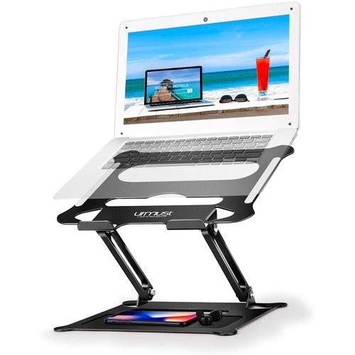 Ergonomic Laptop Stand Riser with Heat Vent Angle and Height | Improve Your Posture and Prevent Eye Strain - GADGET WAGON Laptop Risers & Stands