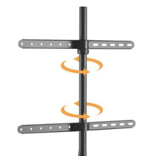 Lumi 45 to 65 inch Tv Floor Easel Studio Stand Decorative FS12-46F - GADGET WAGON Entertainment Centers & TV Stands
