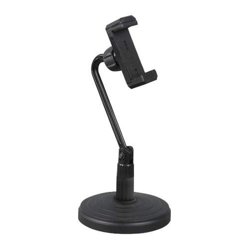 Mobile Phone Stand, Angle Adjustable Cell Phone Holder Gooseneck Flexible  Arm Universal Phone Stand for Desk, Plastic Desktop Mobile Phone Holder