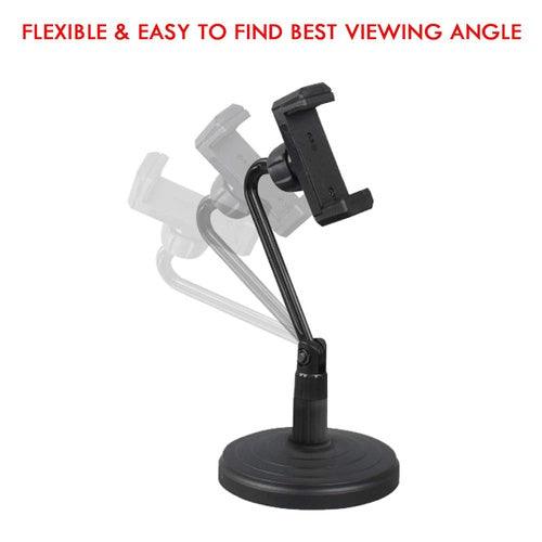 Mobile Phone Stand, Angle Adjustable Cell Phone Holder Gooseneck