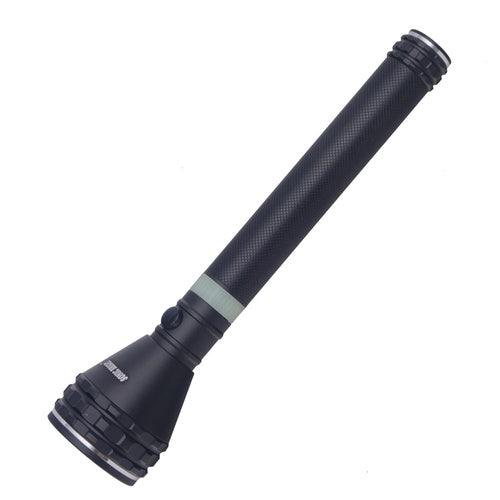 Rechargeable Metal LED Torch | Shock & Corrosion Resistance | for Picnics, Surveillance, Camping & Outdoor Usage - GADGET WAGON Flashlights