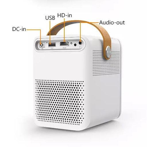 Smart Portable Projector 1080P Rechargeable LCD Android 4K C750 - GADGET WAGON