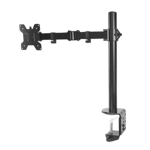 Single Monitor Desk Arm | 13-27" | 9kg Capacity | Tilt, Swivel, Clamp & Grommet FREE SHIPPING