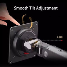 NB North Bayou Dual Monitor Desk Arm for 17-32” Screens |360° Swivel & Tilt Stand A5C