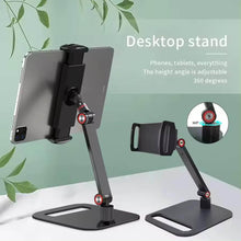 Gadget Wagon Tablet PC Desk Stand Holder, 360° Adjustable, 5 Kgs Load Capacity, Aluminium Base free shipping