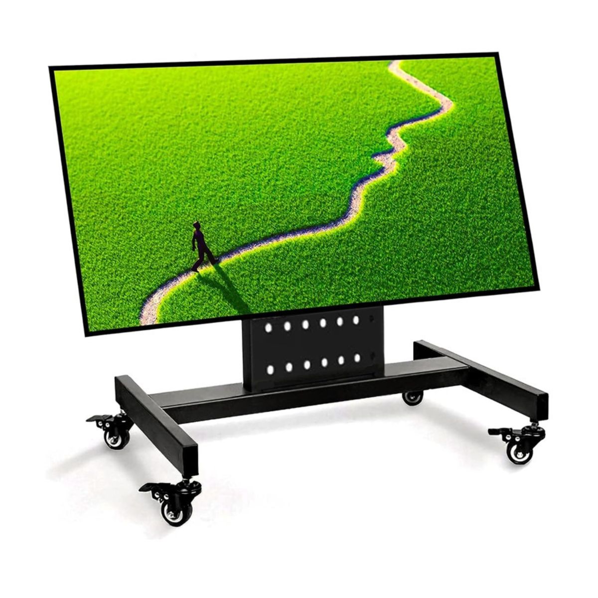 Gadget Wagon Conference Room Podium TV Cart Stand with wheels 70° Tilt & Height Adjustable free shipping