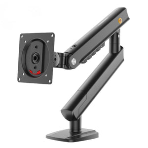 NB  17-32 inch Monitor Desk Spring Arm 360 Degree Movement Heavy Duty 2-9 kgs Load Capacity (Black, Single Arm)
