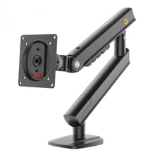 NB  17-32 inch Monitor Desk Spring Arm 360 Degree Movement Heavy Duty 2-9 kgs Load Capacity (Black, Single Arm)
