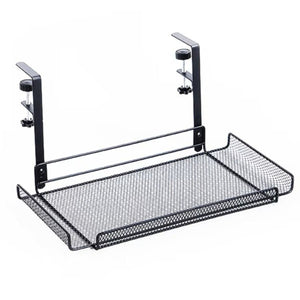 Gadget Wagon Cable Management Tray Organizer Under Desk Slim for Office and Home No Drill Metal, Black FREE SHIPPING