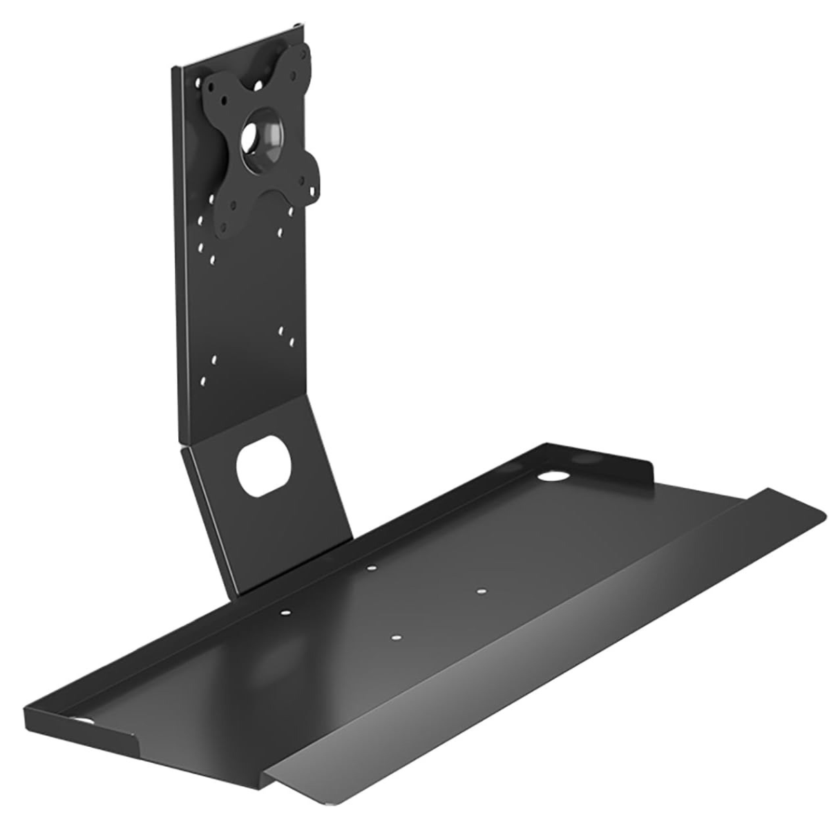 Gadget Wagon 13-27 Inches Monitor & Keyboard Wall Mount with Cable Management free shipping