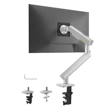 NB Ergonomic 17-32 inch Monitor Desk Arm 360 Degree Movement Heavy Duty 2-9 kgs Load Capacity Silver free shipping