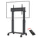 60-100 inch TV Cart Motorized Stand Interactive Panel Lift Heavy Duty | 136.4 Kgs Load Capacity T70