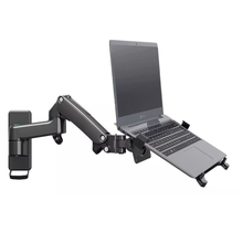 Laptop Wall Mount Gas Spring Arm Swivel, Tilt & Rotate for 10-17 Inches Notebooks Free Shipping