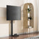 TV Floor Stand 37-75 Inches Cable Management , Swivel & Height Adjustable LDT03-17FLN