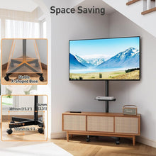 Gadget Wagon Mobile TV Stand for 23-60 Inch Flat Screen TVs, Tilt TV Cart with Adjustable Shelf & Locking Wheels, Rolling TV Floor Stand Max VESA 400x400mm, Portable TV Stand Holds Up to 77lbs. free shipping