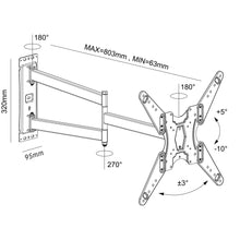 Gadget Wagon 43 50 55 65 inch right angle TV Wall Mount 90 degree Swivel and Tilt function free shipping