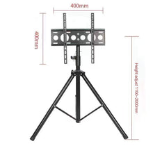 gadget wagon Adjustable TV Stand Tripod for 19 to 43 Inch, VESA 400x400, 35kg Max Load free shipping