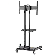 42–85 Inch TV Cart with Wheels for LED LCD TVs | Portrait & Landscape Rotation | VESA 600×400 mm | Heavy Duty Mobile TV Stand | 50 kg Load Capacity