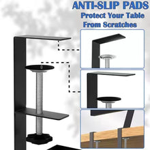 Gadget Wagon Cable Management Tray Organizer Under Desk Office and Home No Drill Metal, Black Free shipping