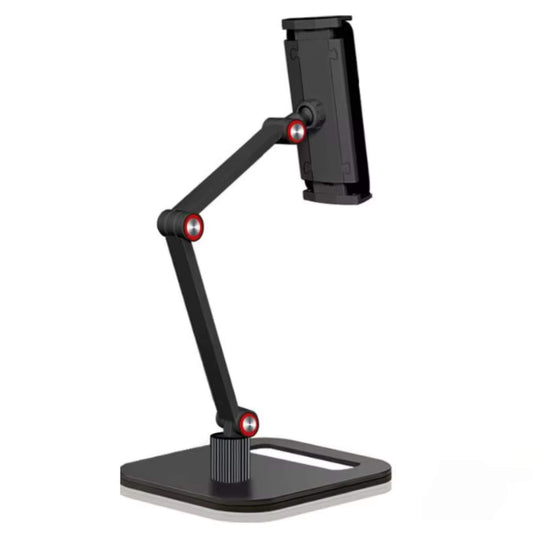 Adjustable Tablet & Smartphone Stand | 360° Rotation | Sturdy Aluminium Base