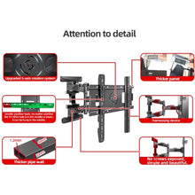 Gadget Wagon 32 to 70 LED TV Wall Mount Supports Vertical Screen Rotation Swivel & Tilt P65 FREE SHIPPING