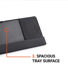 Gadget Wagon Keyboard & Mouse Tray VESA Mount (9.4” x 25.75”) Compatible with VESA Plates free shipping