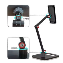 Adjustable Tablet & Smartphone Stand | 360° Rotation | Sturdy Aluminium Base