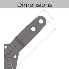 GADGET WAGON Mounting VESA Extender with Screw Kit for TV & Monitors 100x100 mm to 200X200 mm, 100x200 mm, 200x100 mm FREE SHIPPING