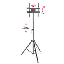 gadget wagon Adjustable TV Stand Tripod for 19 to 43 Inch, VESA 400x400, 35kg Max Load free shipping