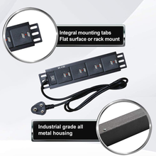 MX 8-Port USB Rapid Charger 8.4A,Smart Fast Charging with LED Indicator,Wall / Rack Mount,Aluminum Body, 1.5 m Power Cord, free shipping