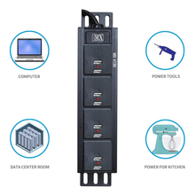 MX 8-Port USB Rapid Charger 8.4A,Smart Fast Charging with LED Indicator,Wall / Rack Mount,Aluminum Body, 1.5 m Power Cord, free shipping