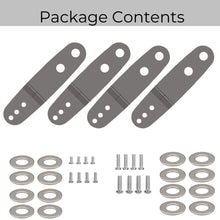 GADGET WAGON Mounting VESA Extender with Screw Kit for TV & Monitors 100x100 mm to 200X200 mm, 100x200 mm, 200x100 mm FREE SHIPPING