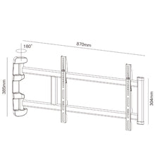 26 - 55 Inch TV Wall Mount Swivel 90 / 180 Degrees with Tilt