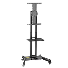 42–85 Inch TV Cart with Wheels for LED LCD TVs | Portrait & Landscape Rotation | VESA 600×400 mm | Heavy Duty Mobile TV Stand | 50 kg Load Capacity