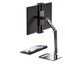 Adjustable Tablet & Smartphone Stand | 360° Rotation | Sturdy Aluminium Base