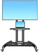 NB 32 to 75" TV Portable Wheel Stand Wheels & Shelf 45.5 kgs Load Capacity