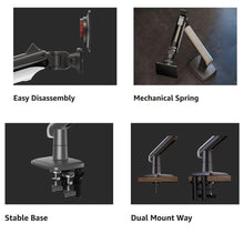 North Bayou 27'' to 50 inch Gaming Monitor-Arm for Flat/Ultrawide/Curved Monitors A5 Free Shipping