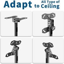 32 - 75 Inch Ceiling TV Mount  TVs | 2-5 Feet | 68.2 Kgs Load Capacity T560-15 FREE SHIPPING